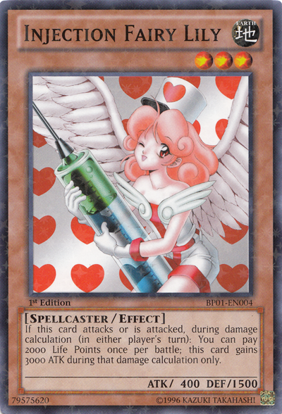 Injection Fairy Lily [BP01-EN004] Starfoil Rare