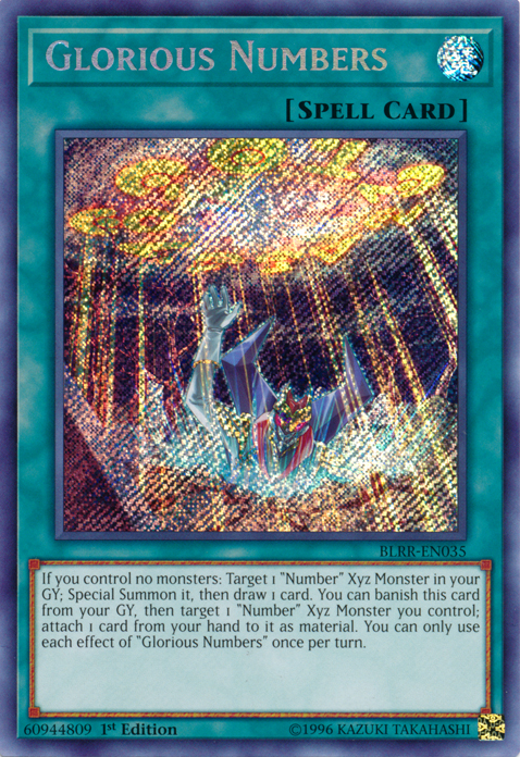 Glorious Numbers [BLRR-EN035] Secret Rare