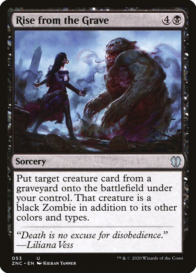 Rise from the Grave [Zendikar Rising Commander]