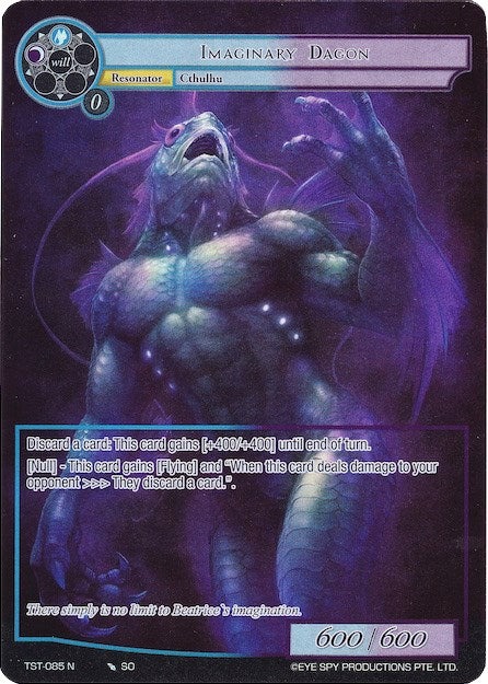 Imaginary Dagon (Full Art) (TST-085) [The Seventh]