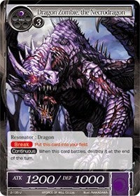 Dragon Zombie, the Necrodragon (2-135) [Starter Deck: Jet Black Phantom]