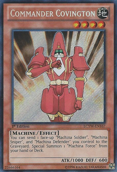 Commander Covington [LCYW-EN167] Secret Rare