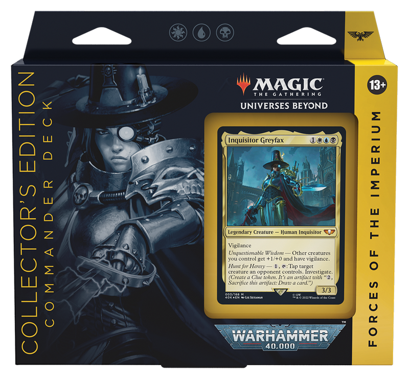 Magic the Gathering: Warhammer 40000: Commander Deck: Collector's Edition: Forces of the Imperium