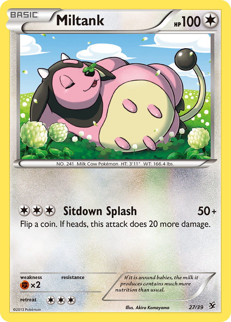 Miltank (27/39) [XY: Kalos Starter Set]