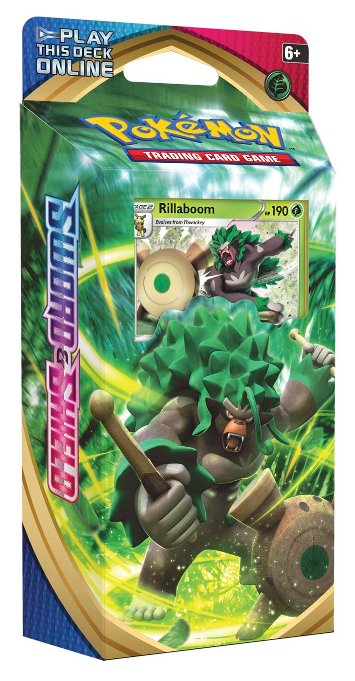 Pokémon TCG: Sword & Shield Rillaboom Theme Deck