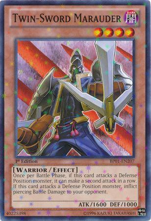 Twin-Sword Marauder [BP01-EN207] Starfoil Rare