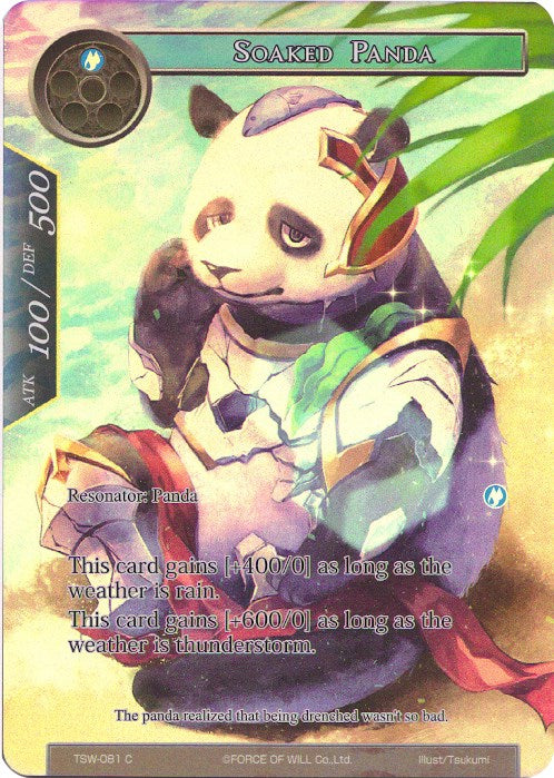 Soaked Panda (Full Art) (TSW-081) [The Time Spinning Witch]