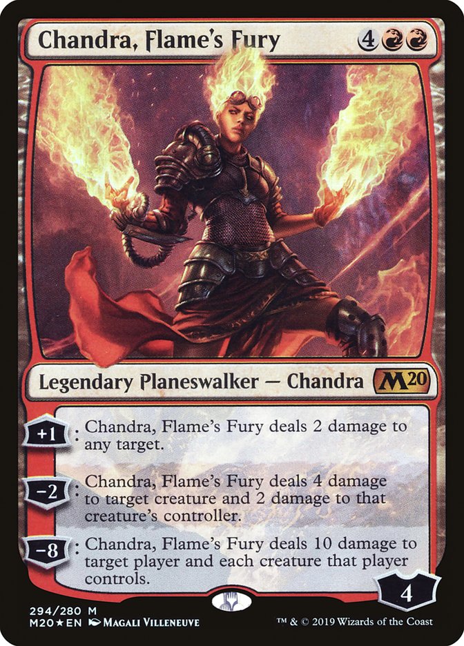 Chandra, Flame's Fury [Core Set 2020]