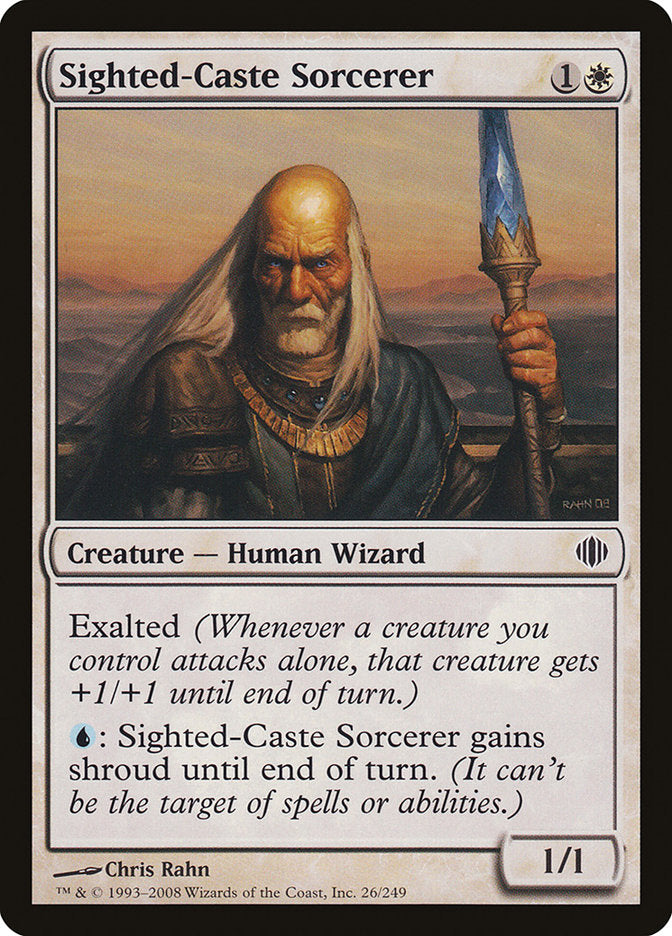 Sighted-Caste Sorcerer [Shards of Alara]