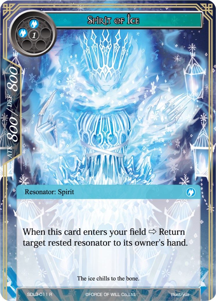 Spirit of Ice (SDL3-011) [Starter Deck: Malefic Ice]