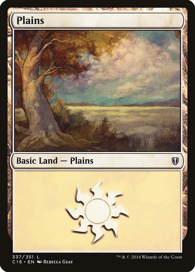 Plains (337) [Commander 2016]