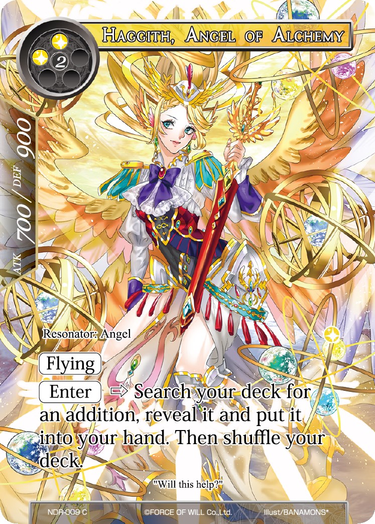 Haggith, Angel of Alchemy (Full Art) (NDR-009) [New Dawn Rises]