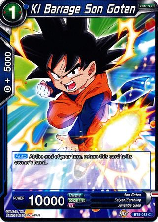 Ki Barrage Son Goten (BT5-033) [Miraculous Revival]