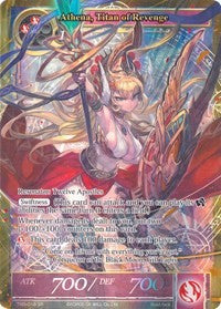 Athena, Titan of Revenge (Full Art) (TMS-018) [The Moonlit Savior]