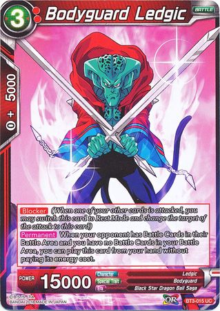 Bodyguard Ledgic (BT3-015) [Cross Worlds]