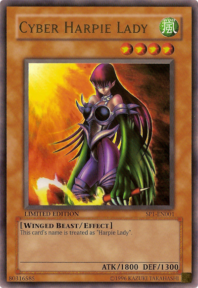 Cyber Harpie Lady [SP1-EN001] Ultra Rare