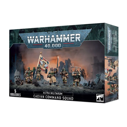 Warhammer 40000: Astra Militarum Cadian Command Squad