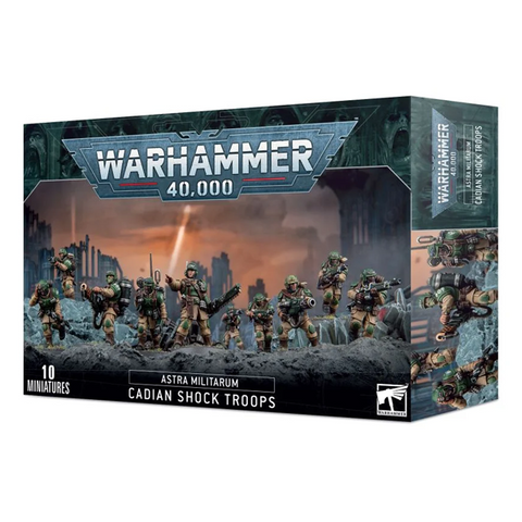 Warhammer 40000: Astra Militarum Cadian Shock Troops
