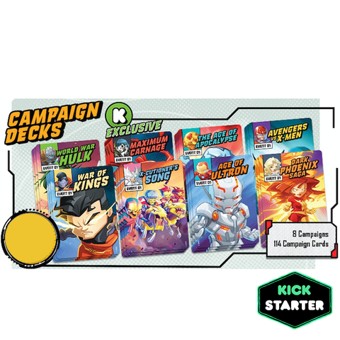 Marvel United: Campaign Decks Kickstarter Version