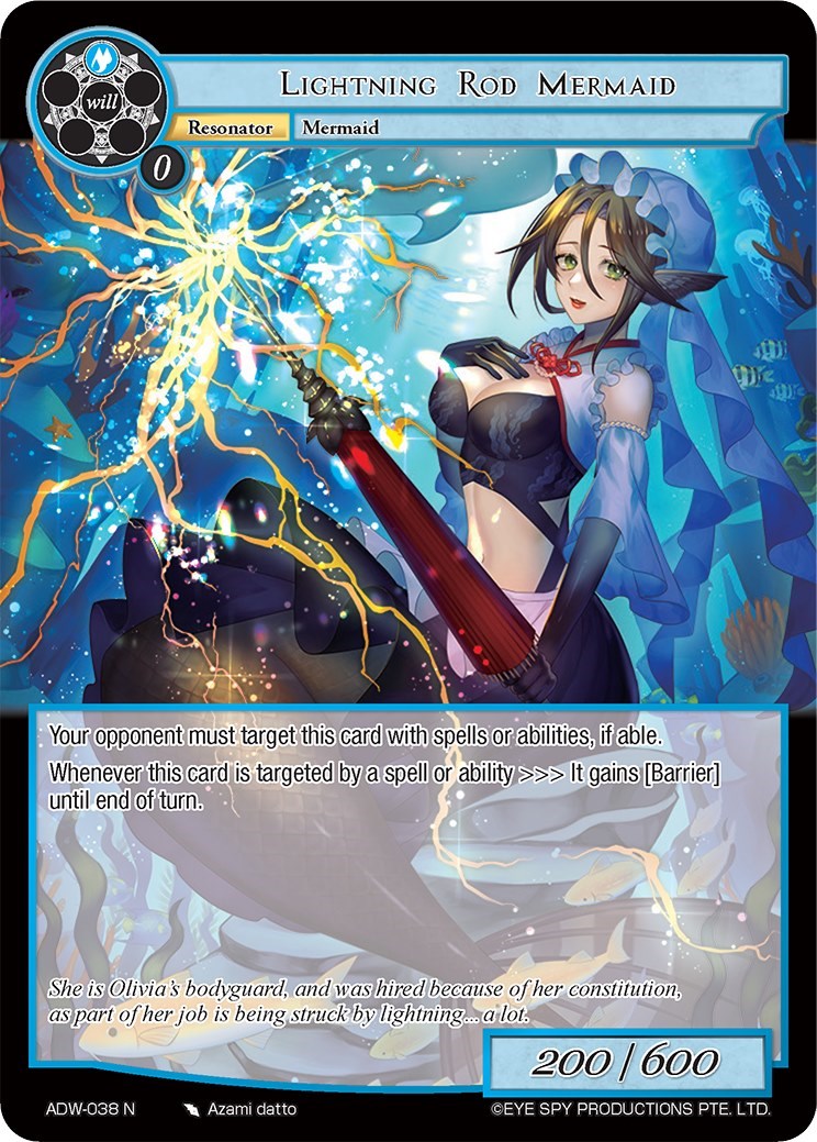 Lightning Rod Mermaid (ADW-038) [Assault into the Demonic World]