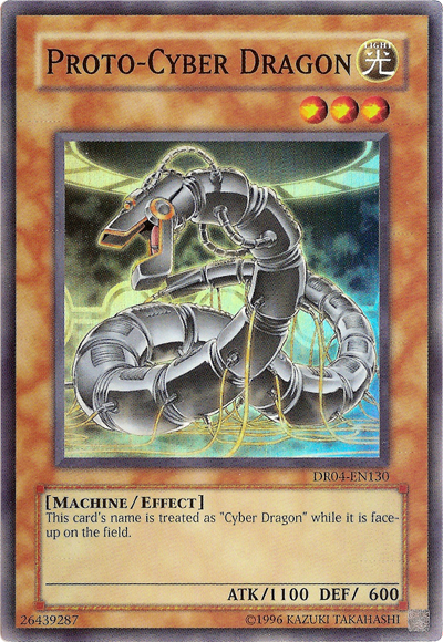 Proto-Cyber Dragon [DR04-EN130] Super Rare