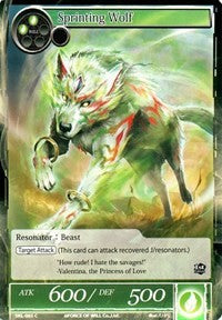 Sprinting Wolf (SKL-065) [The Seven Kings of the Lands]