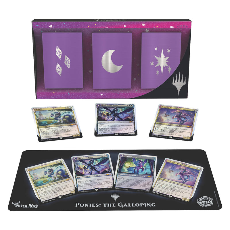 mtg mlp commander deck Magic the Gathering: My Little Pony The Galloping Box Set