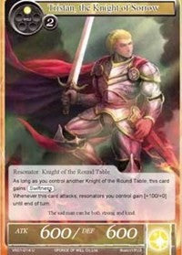 Tristan, the Knight of Sorrow (VS01-014) [Dual Deck: Faria & Melgis]