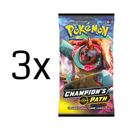 Pokémon TCG: Champion’s Path Booster Pack: 3 Pack