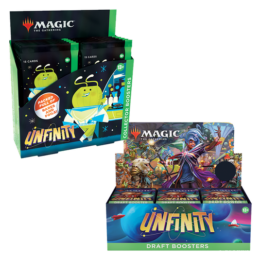 Magic the Gathering: Unfinity Collector Booster + Draft Booster Combo