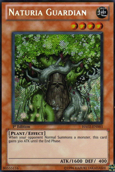 Naturia Guardian [HA02-EN003] Secret Rare