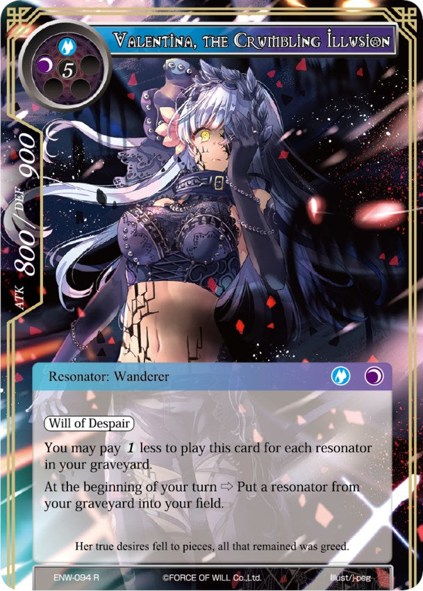 Valentina, The Crumbling Illusion (ENW-094) [Echoes of the New World]