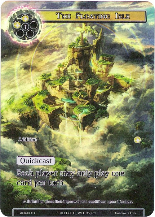 The Floating Isle (Full Art) (ADK-025) [Advent of the Demon King]