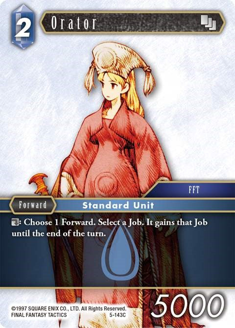 Orator (Female Unit) [Opus V]