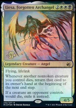 Liesa, Forgotten Archangel [Innistrad: Midnight Hunt Prerelease Promos]