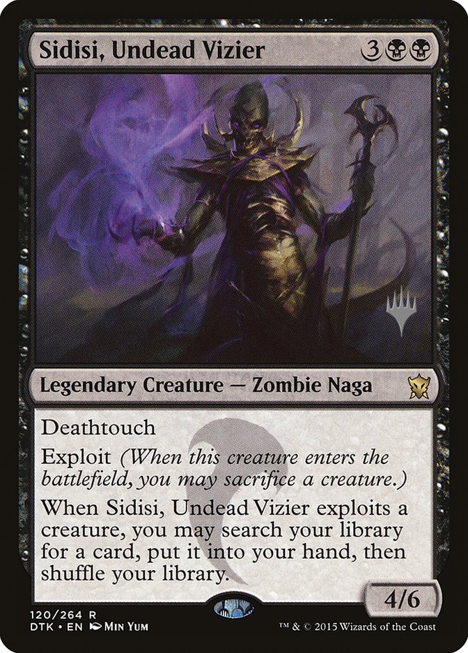 Sidisi, Undead Vizier (Promo Pack) [Dragons of Tarkir Promos]