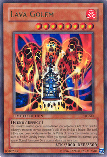 Lava Golem [IOC-SE4] Ultra Rare