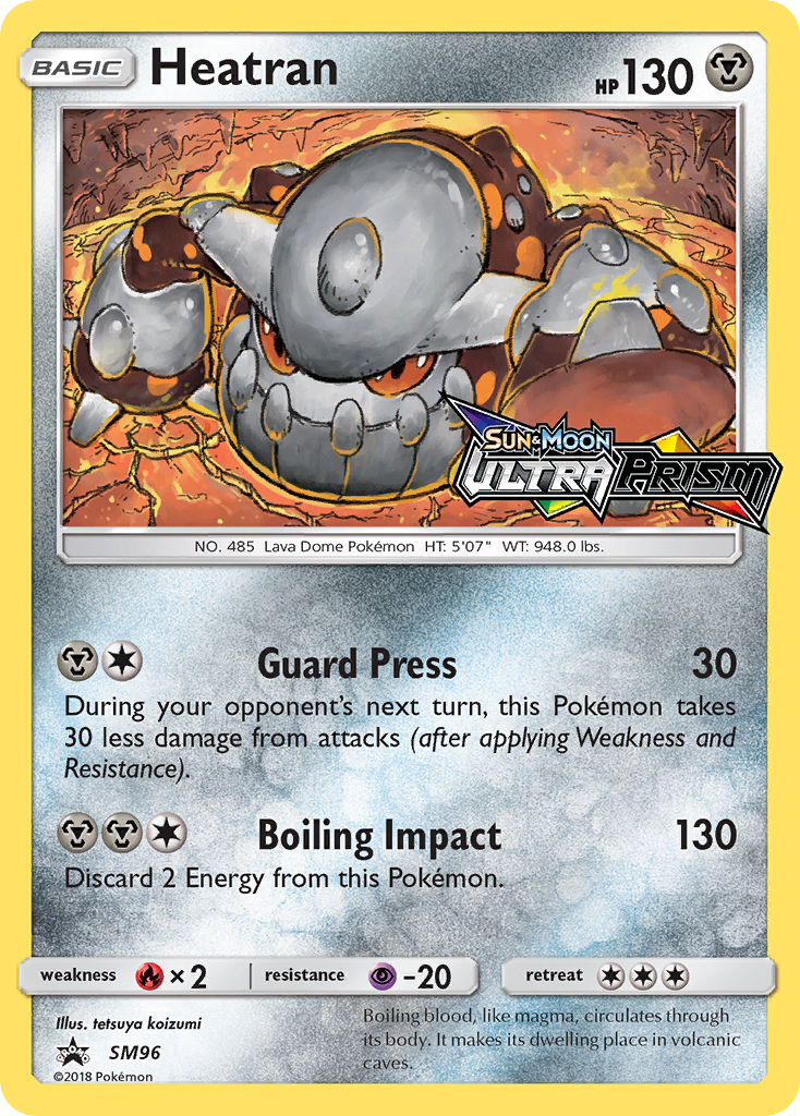 Heatran (SM96) [Sun & Moon: Black Star Promos]