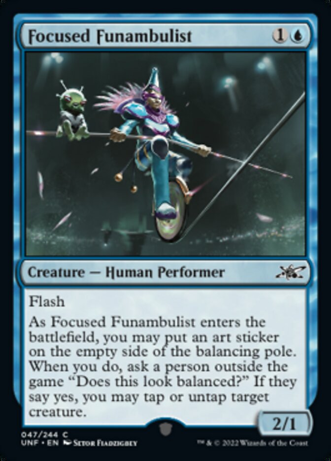 Focused Funambulist [Unfinity]