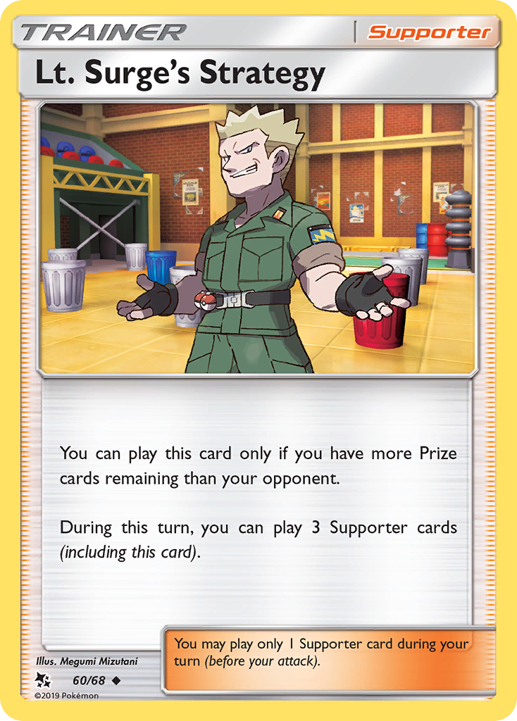 Lt. Surge's Strategy (60/68) [Sun & Moon: Hidden Fates]