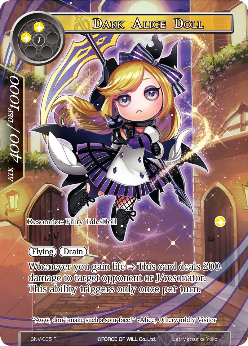 Dark Alice Doll (Full Art) (SNV-005) [The Strangers of New Valhalla]