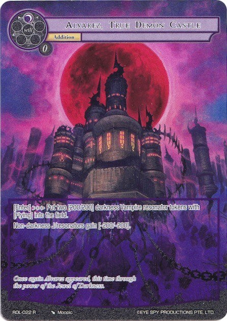 Alvarez, True Demon Castle (Full Art) (ROL-022) [Rebirth of Legend]