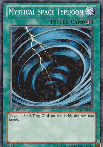 Mystical Space Typhoon [BP01-EN068] Starfoil Rare