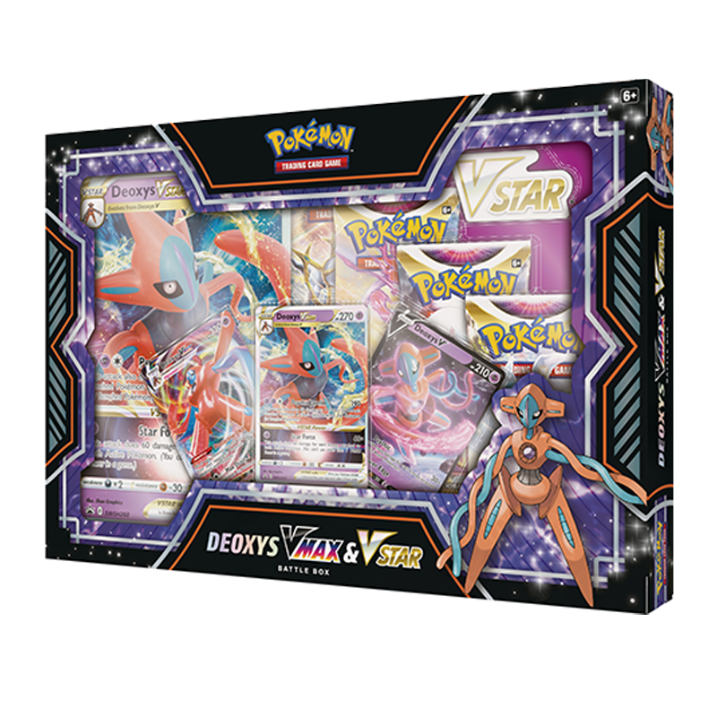 Pokémon TCG: VMAX and VSTAR Battle Box: Zeraora and Deoxys Pokémon TCG: VMAX and VSTAR Battle Box: Zeraora and Deoxys