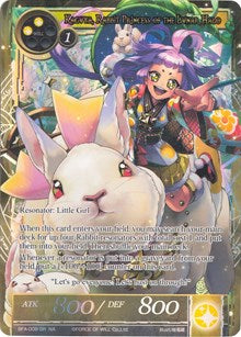 Kaguya, Rabbit Princess of the Lunar Halo (Full Art) (BFA-008) [Battle for Attoractia]