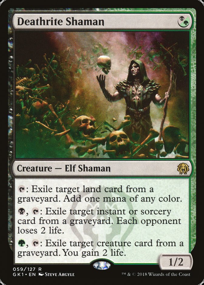 Deathrite Shaman [Guilds of Ravnica Guild Kit]