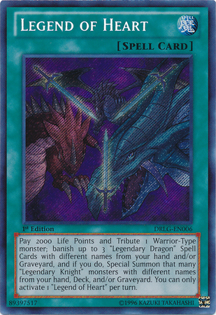 Legend of Heart [DRLG-EN006] Secret Rare