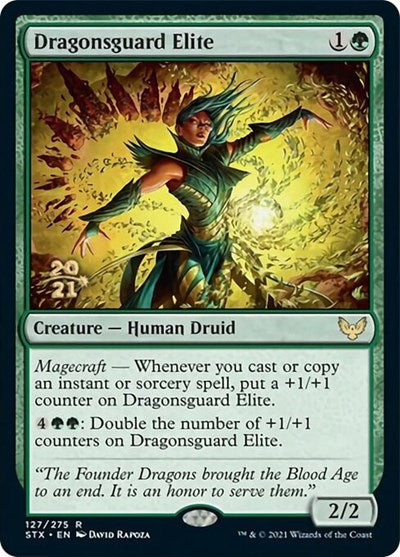 Dragonsguard Elite [Strixhaven: School of Mages Prerelease Promos]