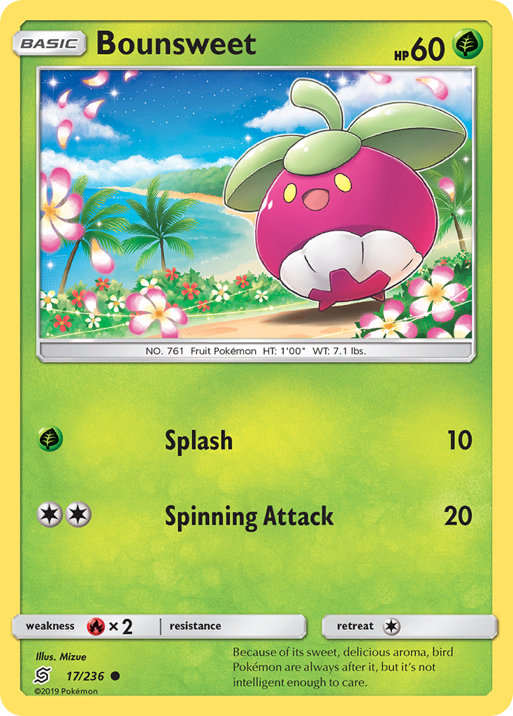 Bounsweet (17/236) [Sun & Moon: Unified Minds]