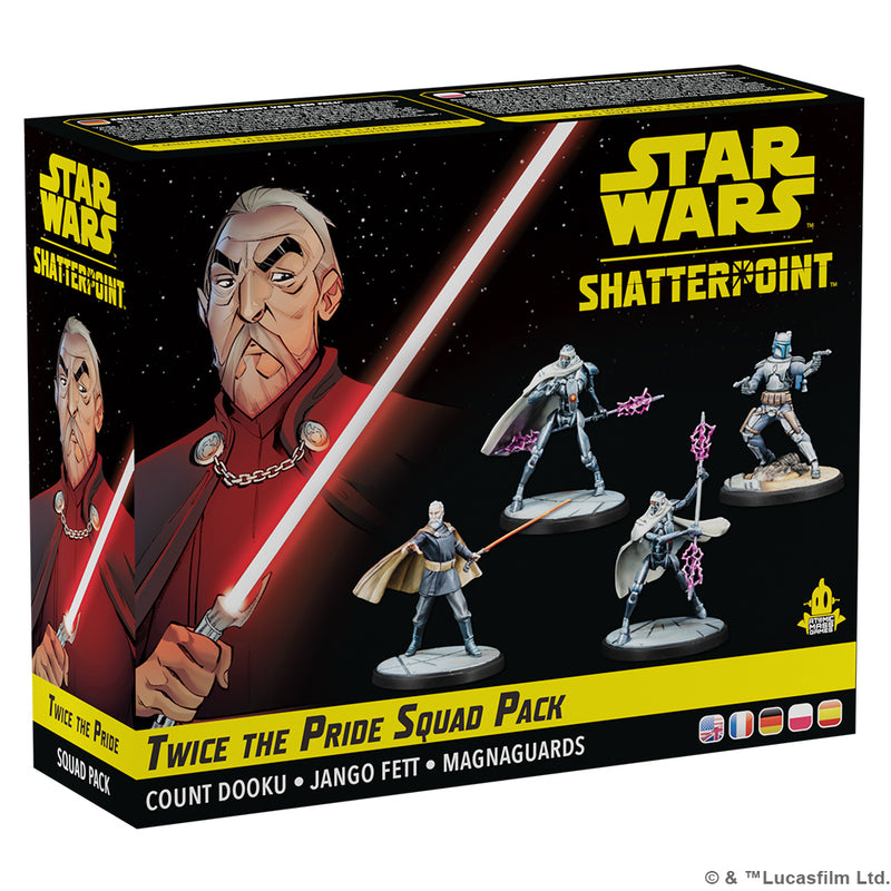 Star Wars Shatterpoint: Twice the Pride: Count Dooku Squad Pack